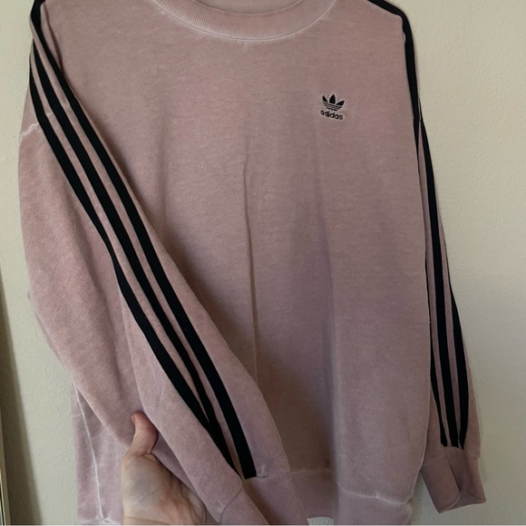 Adidas Dusty Mauve/Pink Crew Neck size small - Picture 3 of 8